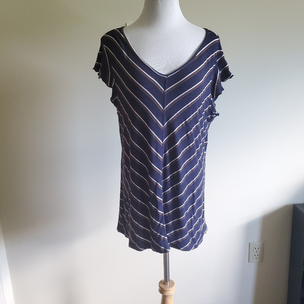 Ribbed, striped Torrid t-shirt